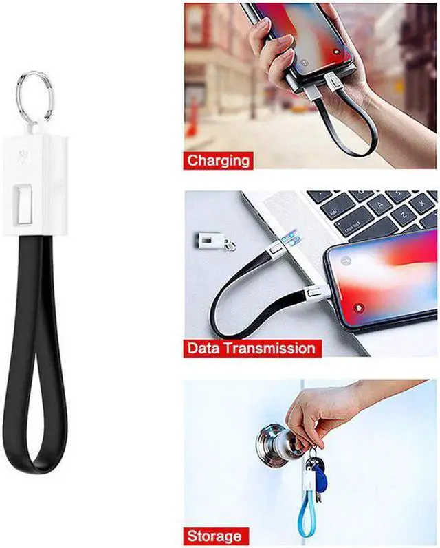 Main image of Chain Micro USB Type C Lighting Cable Fast Charging Cable For iPhone 6s Charger Usbc Typec chain Cord Short Cabel