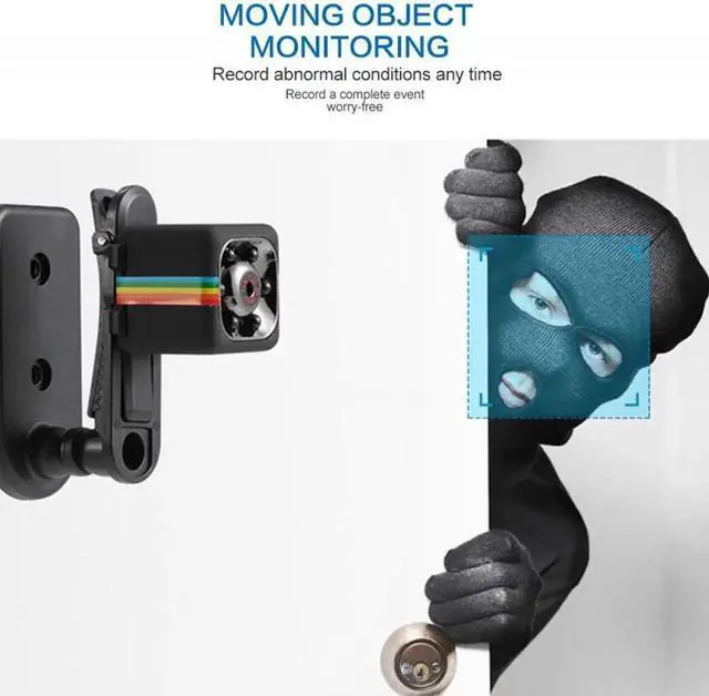 Alt view image 4 of 5 - Mini camera 1080P HD camcorder Motion DVR Monitor Sensor Night Vision Voice Micro Recorder Sport DV Video small Cam