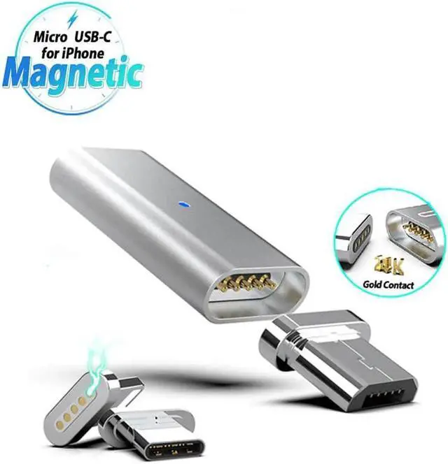Main image of Magnetic Adapter Micro Usb Magnet Usb Charge Cable Kabel Converter Usb C Adapter for Macbook Pro S8 LeEco Le Pro3 Nokia