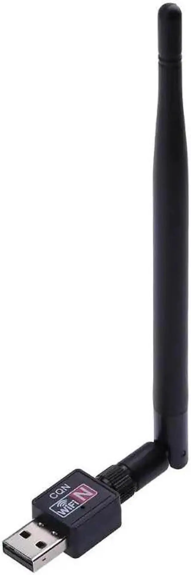 Main image of 600M USB 2.0 Wifi Router Wireless 802.11 N Adapter Network LAN Card w/5dBI Antenna for Laptop/Computer/Internet TV/media players