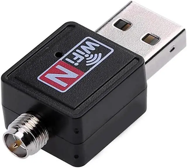 Alt view image 3 of 5 - 600Mbps High Speed Internet Wireless USB WiFi Router Adapter Network LAN Card Dongle with Antenna Easy to Use