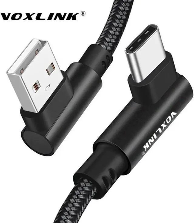 Main image of USB Type C 90 Degree Fast Charging usb c cable Type-c Cord Charger usb-c For S8 S9 Note 9 8 mi8 mi6