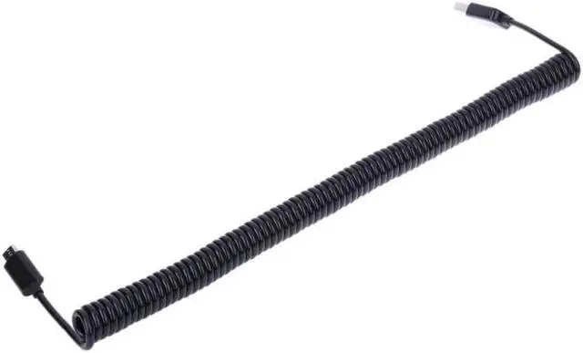 Alt view image 3 of 5 - 25cm- Extend Spiral Coiled USB 2.0 A Male to Micro USB B 5Pin Male Adaptor M to M Spring Cable for computer/Tablet PC/Pad
