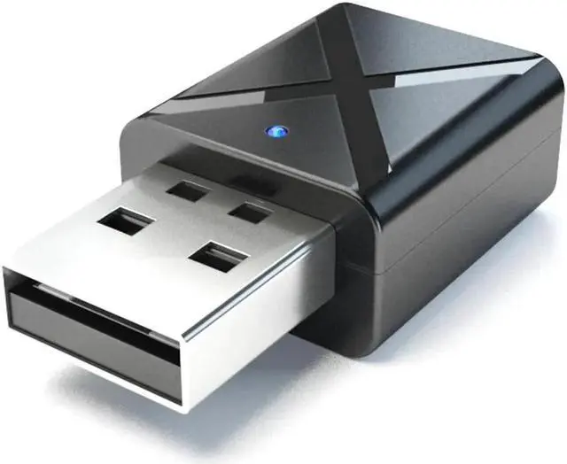 Alt view image 4 of 5 - USB Bluetooth 5.0 Transmitter Receiver BT 3.5 mm AUX Jack 3 IN 1 Stereo Audio Music Wireless Bluetooth Adapter For TV Car