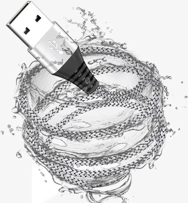 Alt view image 5 of 5 - 2.4A Fast Charging USB Type C Cable for Galaxy S8 S9 Type-C Mole Phone USB C Cable