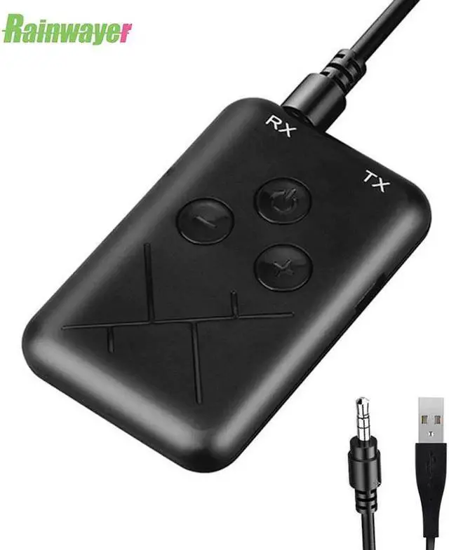Main image of 2 in 1 Wireless Bluetooth 4.2 Adapter Stereo Audio Transmitter Receiver Music MP3 TX RX Adapter For TV Car Speaker Computer
