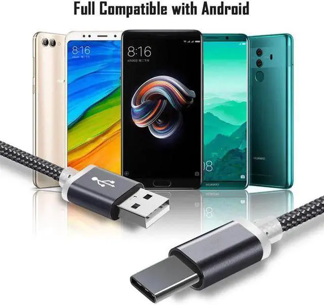Alt view image 5 of 5 - Type C charger Cable For Bv 9700 9600 6800 9500 Oukitel U25 23/18 Wp2 P10000 pro K10 K9 Ulefone DOO -C cord