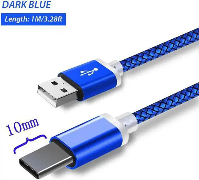 Main image of Type C charger Cable For Bv 9700 9600 6800 9500 Oukitel U25 23/18 Wp2 P10000 pro K10 K9 Ulefone DOO -C cord