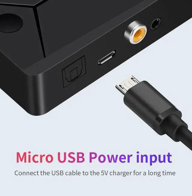 Alt view image 4 of 5 - Optical Fiber Bluetooth Adapter 3.5Mm Aux Stereo Hifi Wireless Bluetooth 5.0 Audio Transmitter For Tv Pc Headset