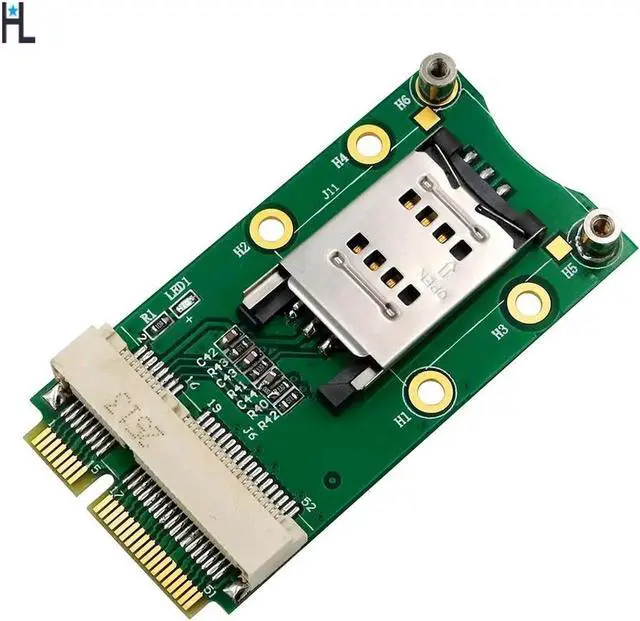 Main image of PCI-E Adapter with SIM Card Slot for 3G/4G ,WWAN LTE ,GPS card PCI-e Adapter