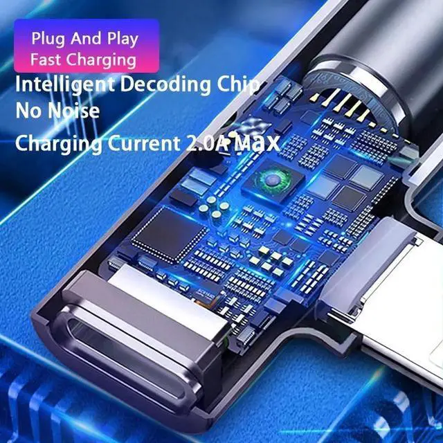 Alt view image 3 of 5 - For Lightning To 3.5mm Jack Adapter 2 in 1 Headphone Audio Music Play And Charger For iPhone X 7 8 Plus Aux Cable Splitter