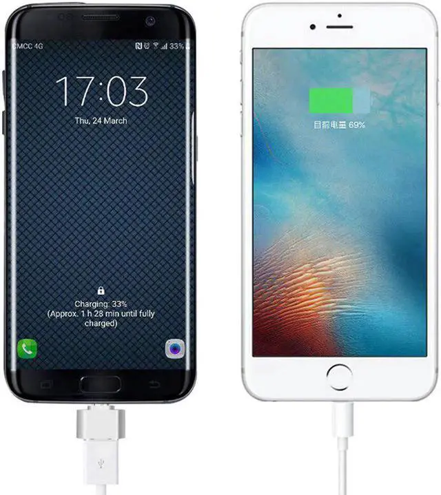 Alt view image 2 of 5 - USB Cable Adapter Charging Converter USB 2.0 High Speed Android Certified Cell Phone Accessories for Android