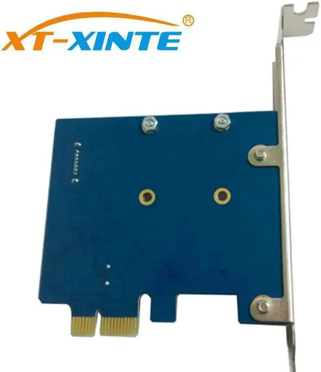 Alt view image 2 of 5 - PCI-E Expansion Card PCI-Express SATA 3.0 + mSATA 3.0 Adapter Card LT304 High-Speed Transmission Desktop Dedicated SSD