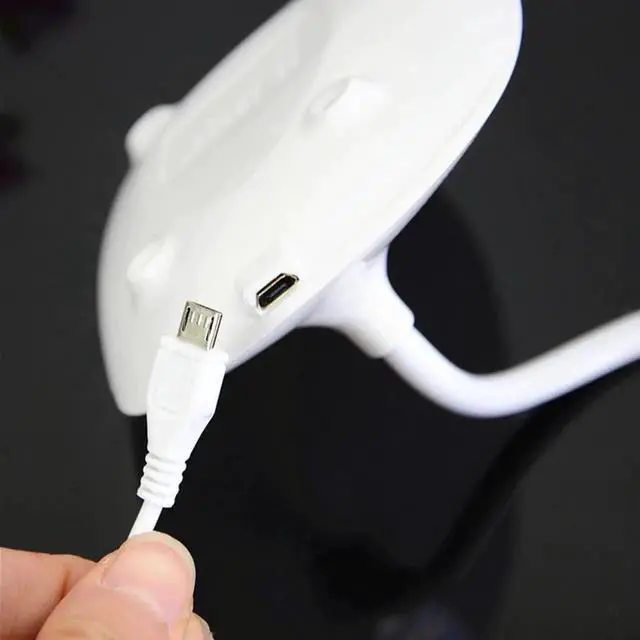 Alt view image 4 of 5 - Rechargeable LED Desks Table Lamp Adjustable intensity Reading Light Touch Switch Desk Lamps Desk Lamps