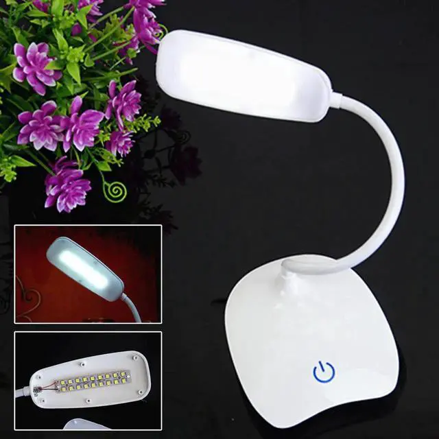 Alt view image 5 of 5 - Rechargeable LED Desks Table Lamp Adjustable intensity Reading Light Touch Switch Desk Lamps Desk Lamps