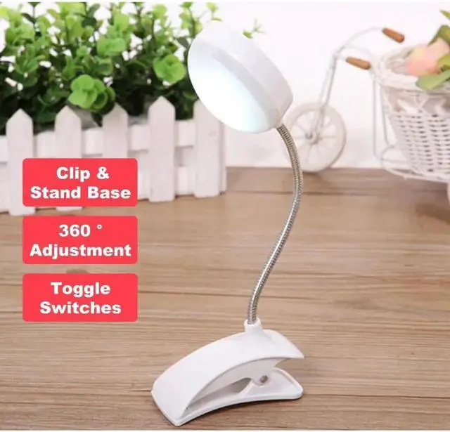 Main image of Flexo LED Table Lamp Clip Desk Lamp LED Clamp Reading Study Bed Laptop Desk Bright Light Drafting Table Lamp Portable