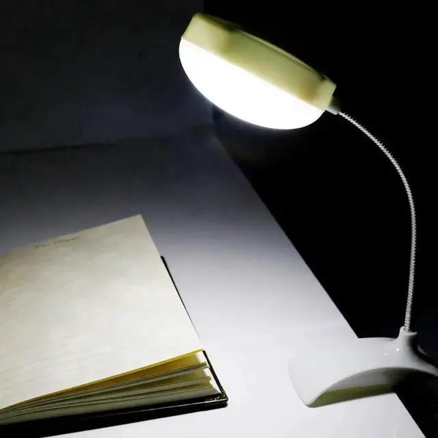 Alt view image 2 of 5 - Flexo LED Table Lamp Clip Desk Lamp LED Clamp Reading Study Bed Laptop Desk Bright Light Drafting Table Lamp Portable