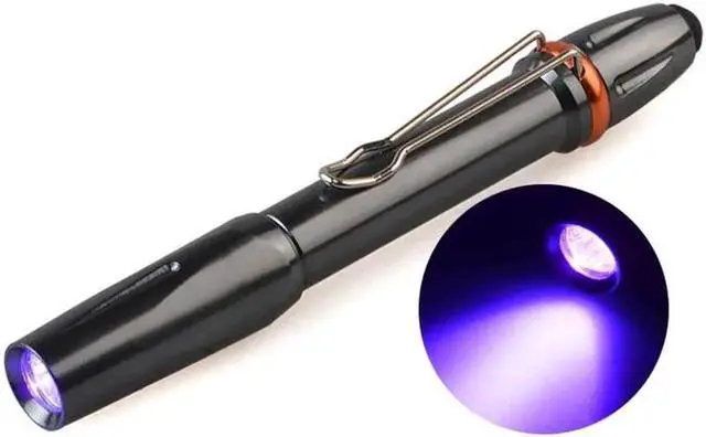 Main image of 365nM UV LED Ultra Violet 3W Pen Flashlight Torch Light 365 nm UV Penlight for Money Detector