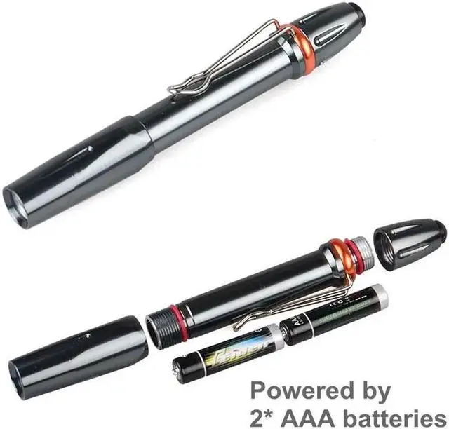 Alt view image 2 of 4 - 365nM UV LED Ultra Violet 3W Pen Flashlight Torch Light 365 nm UV Penlight for Money Detector