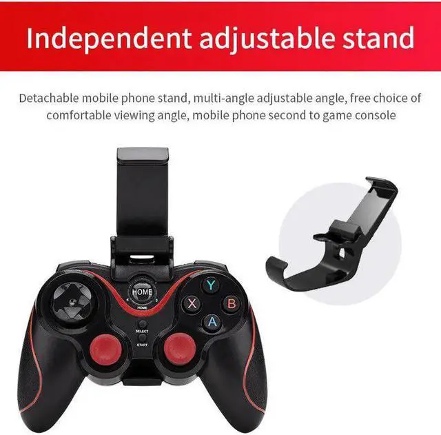 Alt view image 4 of 5 - Bluetooth Android IOS Gamepad S6 Joystick Game Controller BT4.0 Joystick For Mobile Phone Fit PC Tablet Games
