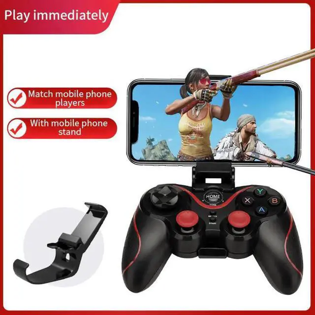 Main image of Bluetooth Android IOS Gamepad S6 Joystick Game Controller BT4.0 Joystick For Mobile Phone Fit PC Tablet Games