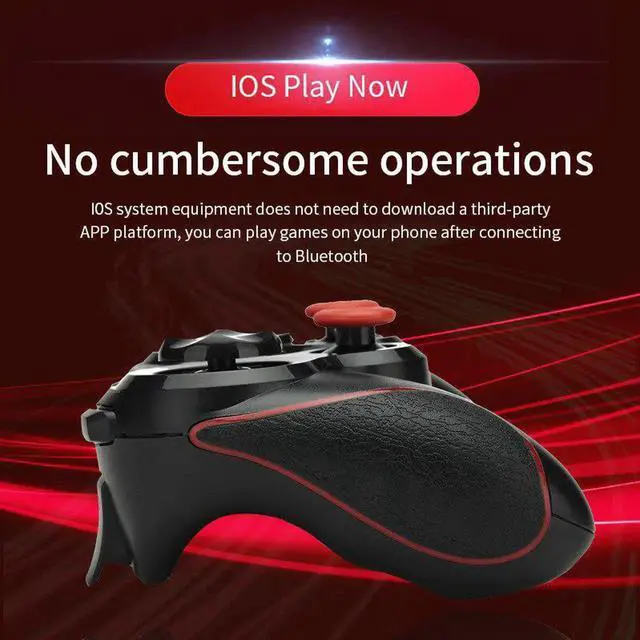 Alt view image 2 of 5 - Bluetooth Android IOS Gamepad S6 Joystick Game Controller BT4.0 Joystick For Mobile Phone Fit PC Tablet Games