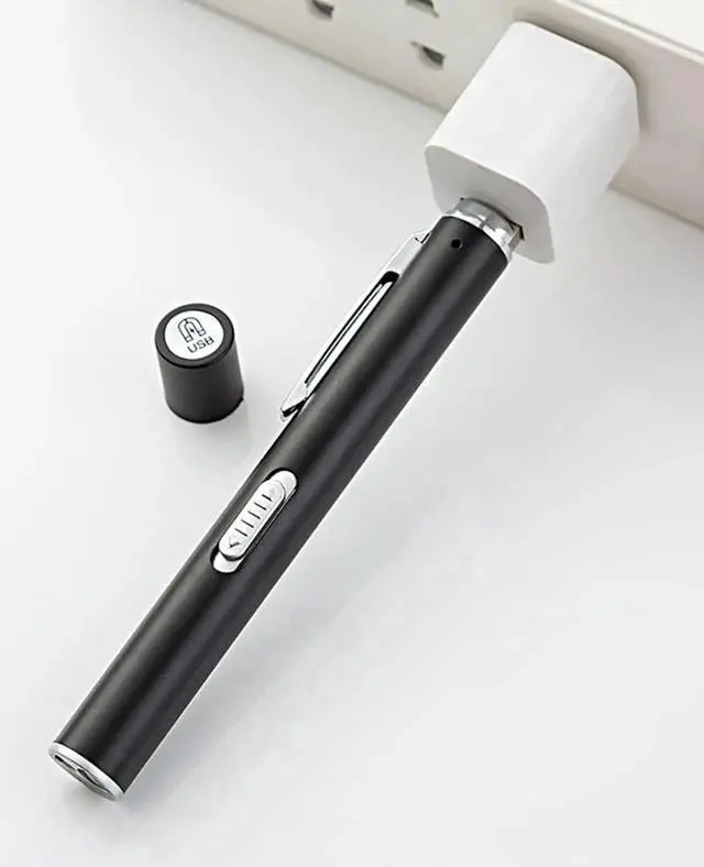 Alt view image 5 of 5 - Charging LED Medical Flashlight Work Light Doctor Nurse Diagnosis First Aid Pen Lamp Torch Medical Penlight Outdoor Camping