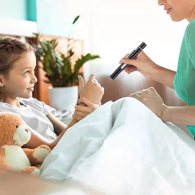 Alt view image 3 of 5 - Charging LED Medical Flashlight Work Light Doctor Nurse Diagnosis First Aid Pen Lamp Torch Medical Penlight Outdoor Camping