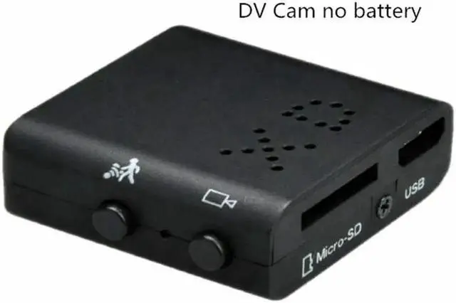 Alt view image 3 of 5 - 1080P XD IR-CUT Mini Camera DVR Camcorder Infrared Motion Detection Surveillance camera Video recorder Sport Cop Cam pk sq11