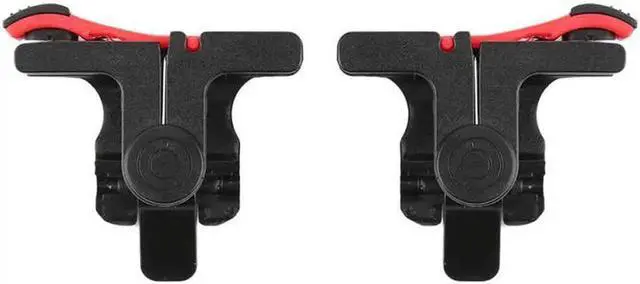 Alt view image 3 of 5 - 1 Pair Universal Controller Button Assist Cell Phone Shooter Gaming Mobile Game Pad Grip L1R1 Joystick for iPhone Android Phone