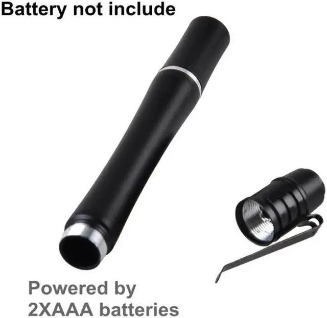 Alt view image 5 of 5 - Pen Light Glue Curing Invisible Ink Detector Penlight 395NM 365NM 380NM UV LED Pen Light Flashlight