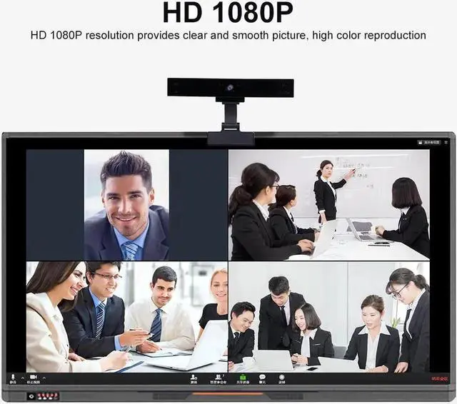 Alt view image 2 of 5 - 2-5 Million Pixels Auto Focus Webcam HD 1080P Webcam Built-in Microphone High-end Video Call Drive- Web Camera for PC Laptop