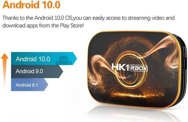 Alt view image 3 of 5 - RBOX R1 Smart TV Box Android 10.0 2+16GB WiFi TV Set Top Box Media Player US Plug