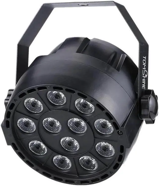 Alt view image 2 of 5 - Sound Active DMX512 Master-slave 8 Channels UV LED Stage Light LED Par DJ Equipments Ultraviolet Led Stage Par Light Lmap