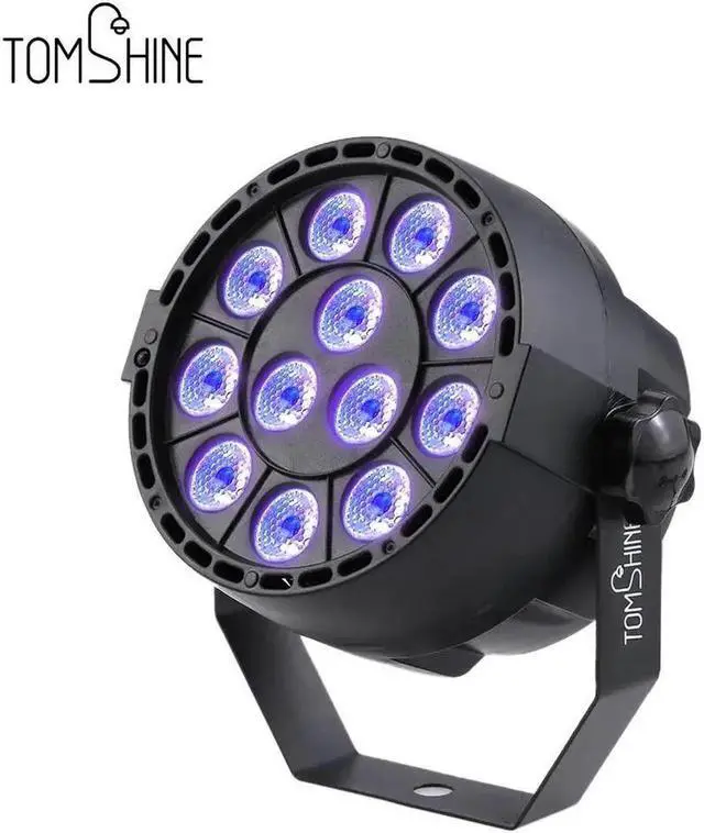 Main image of Sound Active DMX512 Master-slave 8 Channels UV LED Stage Light LED Par DJ Equipments Ultraviolet Led Stage Par Light Lmap