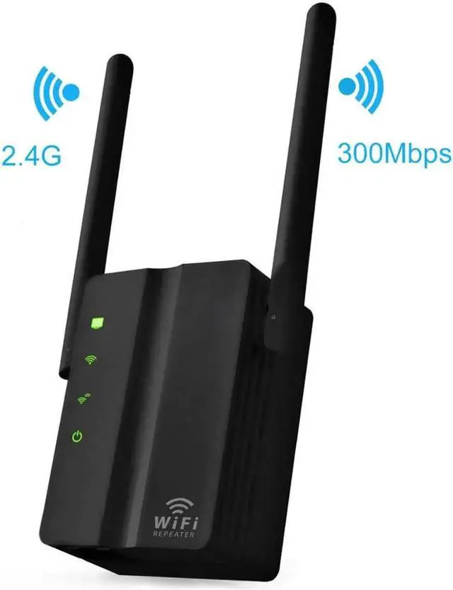 Alt view image 2 of 5 - Original WiFi Amplifier Pro Router 300M Network Expander Repeater Power Extender Roteador 2 Antenna for Mi Router Wi-Fi