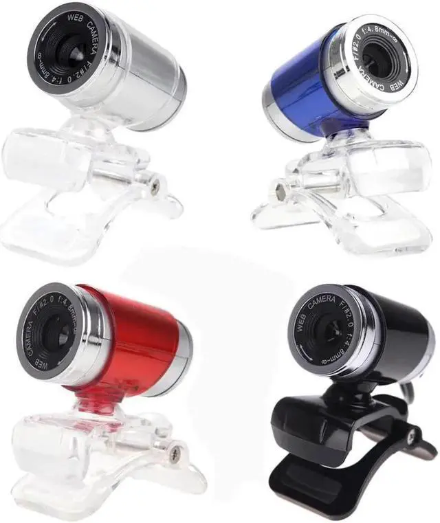 Alt view image 5 of 5 - Webcam HD Camera Web with MIC Clip-on 360 Degree High Precision Optical Lens web camera for Desktop Computer PC Laptop