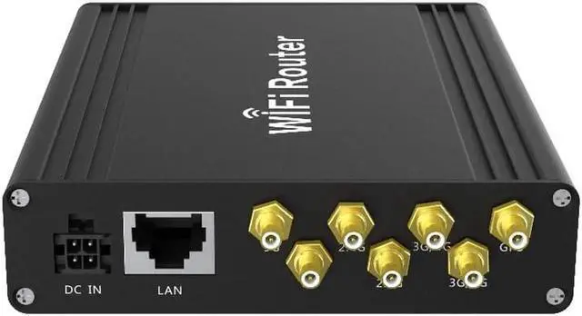 Alt view image 5 of 5 - or Car 4G Router vehicle lte router dual band openwrt 12V 3g/4g wireless wifi router sim card slot for car 1200Mbps