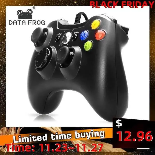 Main image of USB Wired Gamepad Joystick for Xbox 360 /Slim PC Controller For Windows 7/8/10 Microsoft With Vibration for Steam Game