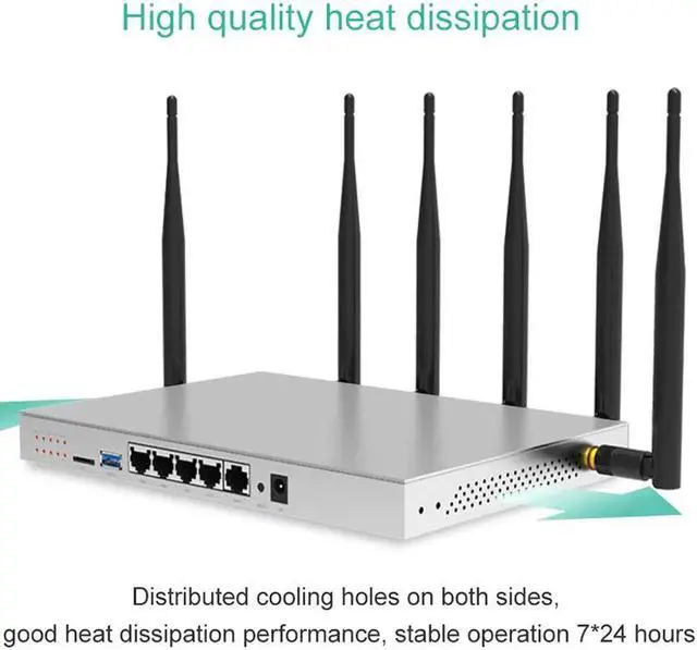 Alt view image 3 of 5 - Quality 3G 4G Wireless Router Wifi with Sim Card Slot Dual Band Wireless Router 4G Modem Mobile Router PPTP L2TP 2,4/5 GHz
