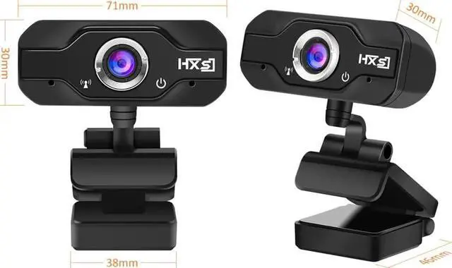 Alt view image 2 of 5 - S50 HD Webcam Desktop Laptop Web Camera 720P Web Cam CMOS Sensor with Built-in Microphone for Video Calling