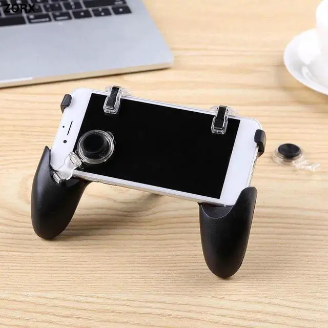 Alt view image 3 of 5 - 5 in 1 PUBG COD Moible Controller Gamepad Fire L1 R1 Triggers Pad Grip L1R1 Joystick for Call of Duty Game iPhone Android