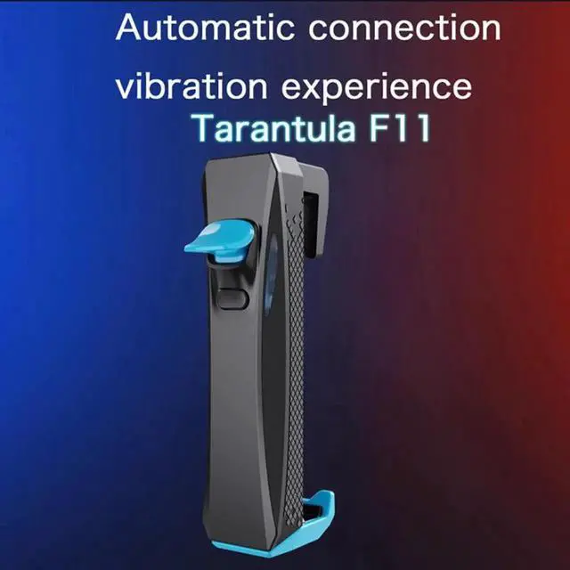 Alt view image 3 of 5 - Mobile Game Controller for Android Ios Phone PUBG Game Trigger 5 Frequency Adjustment Up to 30 Clicks Per Second Red