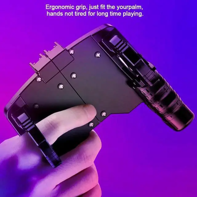 Alt view image 5 of 5 - Gamepad for Mobile Phone Multi-Function Game Controller Handle for Mobile Phone