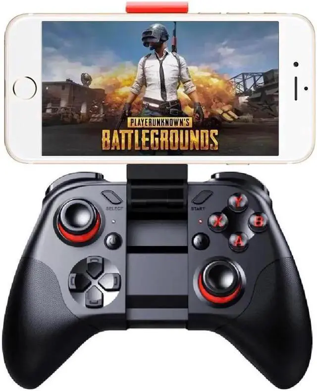 Main image of 1pcs Bluetooth Wireless Gamepad Joystick Trigger TV Box Holder Tablet Mobile Phone Wireless Joystick Game Controller