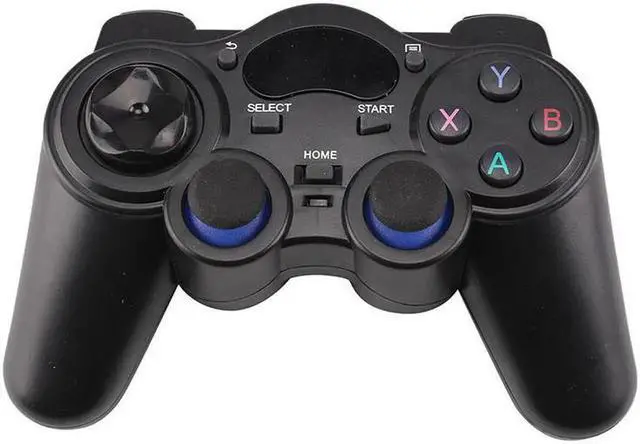 Alt view image 3 of 5 - 2 Pcs Wireless Gamepad 2.4G Wireless Game Controller Gamepad Joystick for PS3 Android TV Box PS2 Wireless Controller