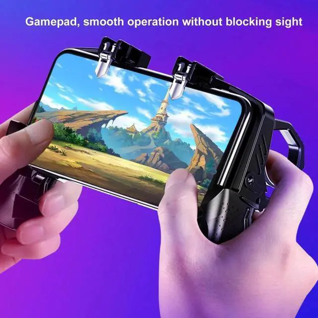 Alt view image 5 of 5 - Joystick Helper Controller For Mobile Phone Game Shooter Trigger Button For IPhone For Android Phone