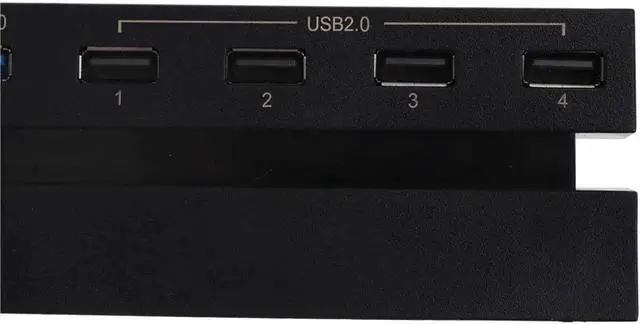 Alt view image 2 of 5 - Speed Hub Adapter 5 Ports USB 3.0 2.0 Hub 1 USB 3.0 + 4 USB 2.0 for for PS4 for Playstation 4 Accessories HUB