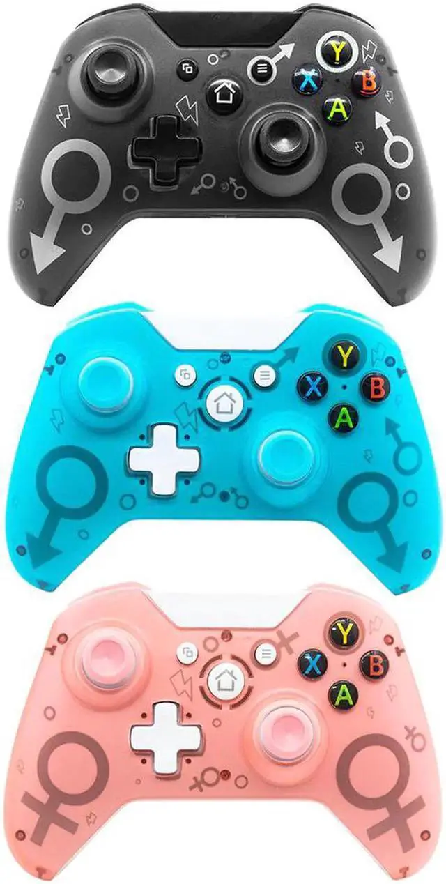 Alt view image 4 of 5 - Wireless 2.4GHz Game Controller for Xbox One for PS3 PC Games Joystick Gamepad with Dual Motor Vibration