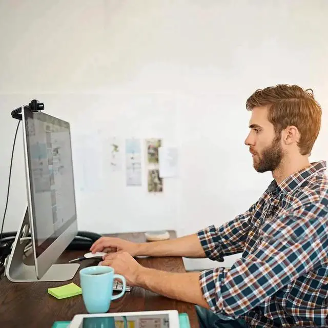 Alt view image 5 of 5 - Webcam Full Hd 1080p Usb 2.0 Web Camera For Computer Laptops Desktops Autofocus With Microphone Web Camera